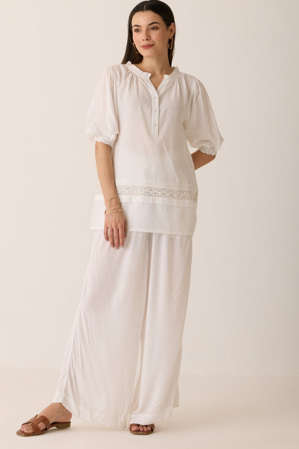 Tomei Cotton Top in Dogwood main image 1